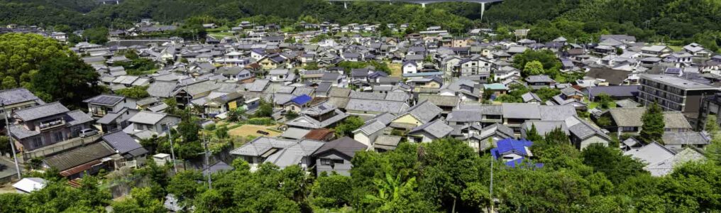 大村市の街並み