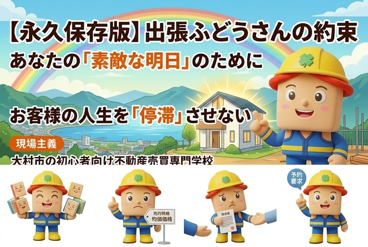 ?【永久保存版】出張ふどうさんの約束：あなたの「素敵な明日」のため 
